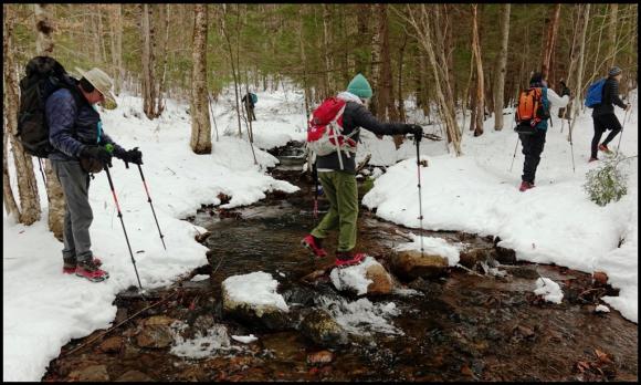 Crooked Canes hiking group outings are scheduled weekly throughout the year, and members enjoy spring, summer, fall and winter hikes in the Adirondacks.
